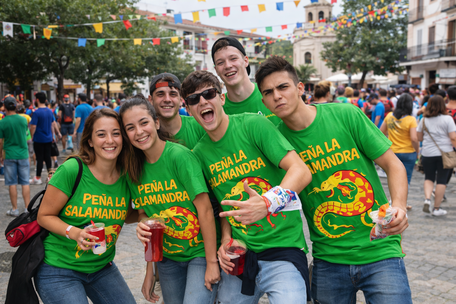 Camisetas para peñas y fiestas